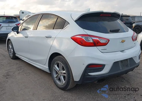 2017 Chevrolet Cruze Lt Auto z USA, uszkodzony, nr VIN 3G1BE6SM9HS553465